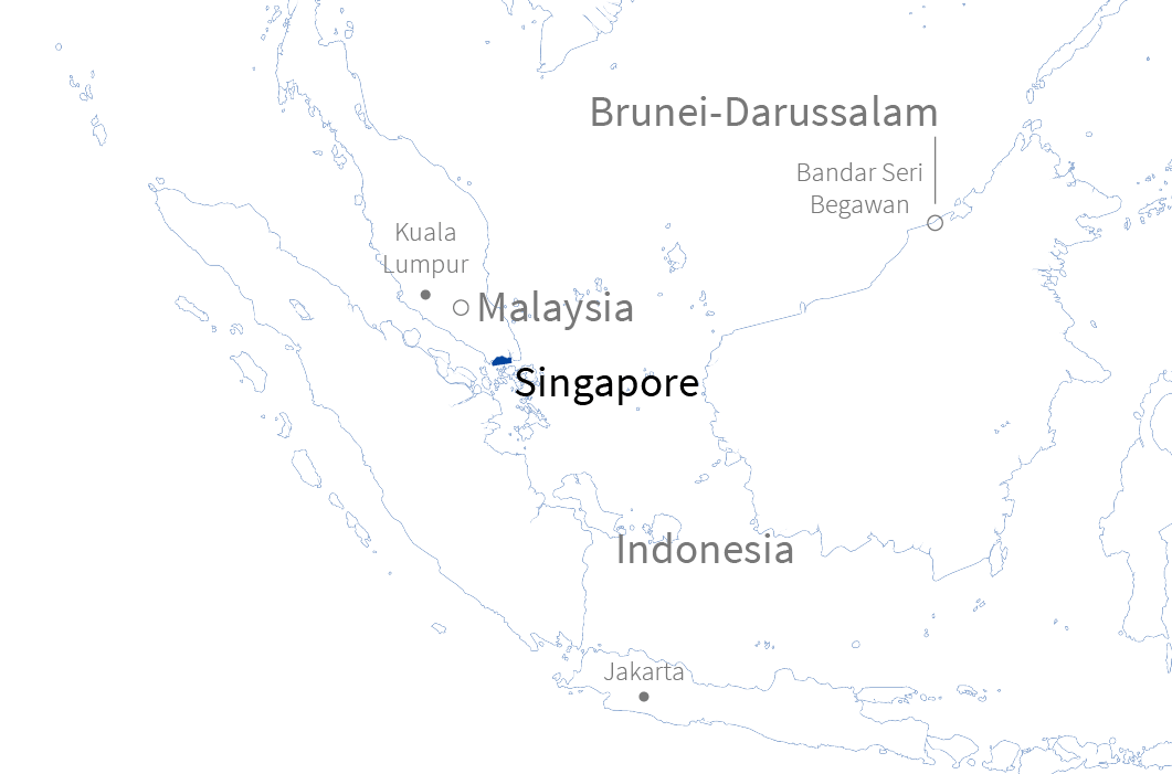 Singapore map